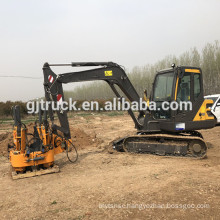 21T excavator with shovel for tree transplanting/ tree transplanting truck